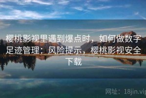 樱桃影视里遇到爆点时，如何做数字足迹管理：风险提示，樱桃影视安全下载