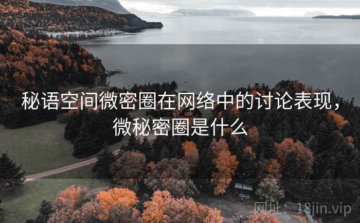 秘语空间微密圈在网络中的讨论表现，微秘密圈是什么