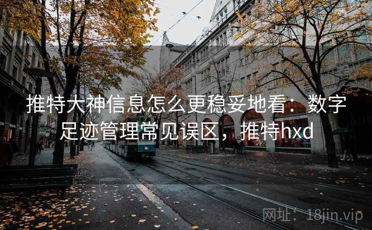 推特大神信息怎么更稳妥地看:数字足迹管理常见误区,推特hxd 推特大神信息怎么更稳妥地看:数字足迹管理常见误区,推特hxd